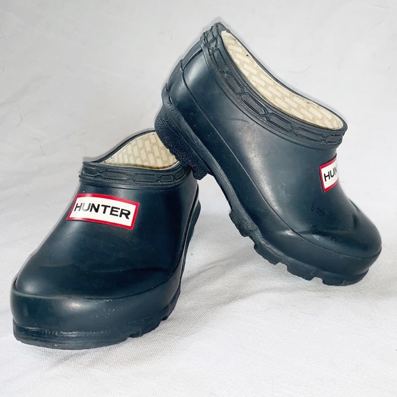Hunter Other - Hunter Navy Rain Clogs Toddler Size 6?